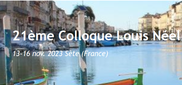 21st Colloque Louis Néel